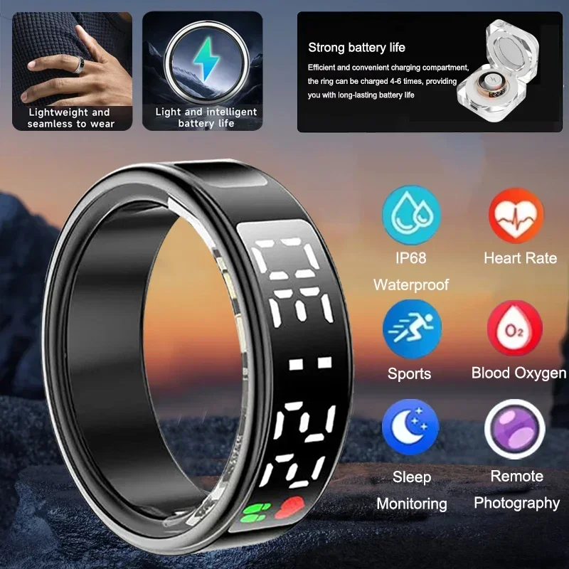 Gymnastic Ring - Anneau intelligent pour hommes et femmes,