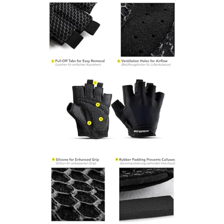 ®   Gants de sport rembourrés  - Weightlifting Gloves avis et prix