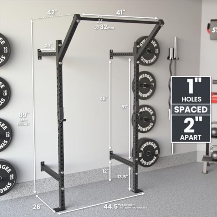 Rack de squat mural pour usage - Pull Up Bar avis et prix