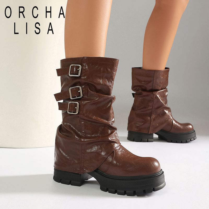 Bottes mi-mollet ORCHA LISA po - Lifting Belt avis et prix