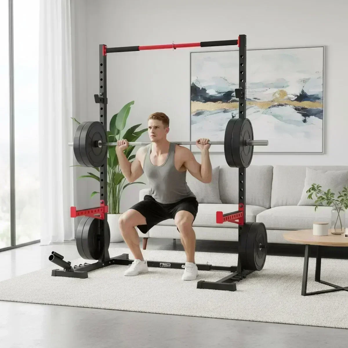 Support de Squat Réglable pour - Pull Up Bar avis et prix