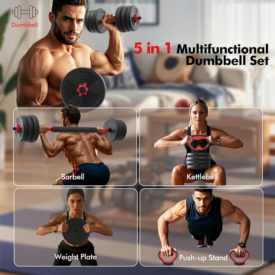 Ensemble d'haltères réglables, - Kettlebell avis et prix