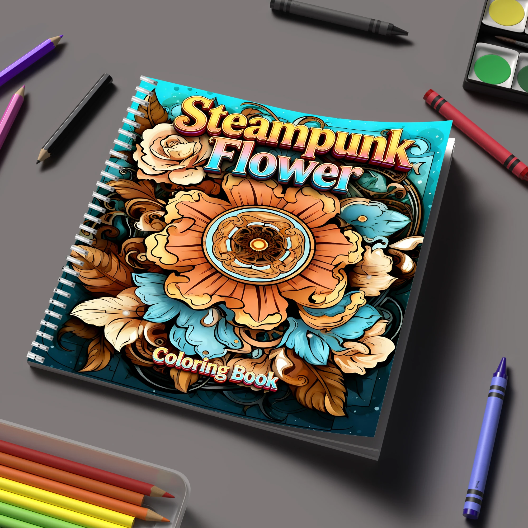 Livre de coloriage Steampunk F - Chalk Bag avis et prix