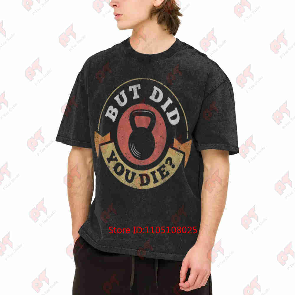Mais êtes-vous mort ? T-shirt  - Kettlebell avis et prix